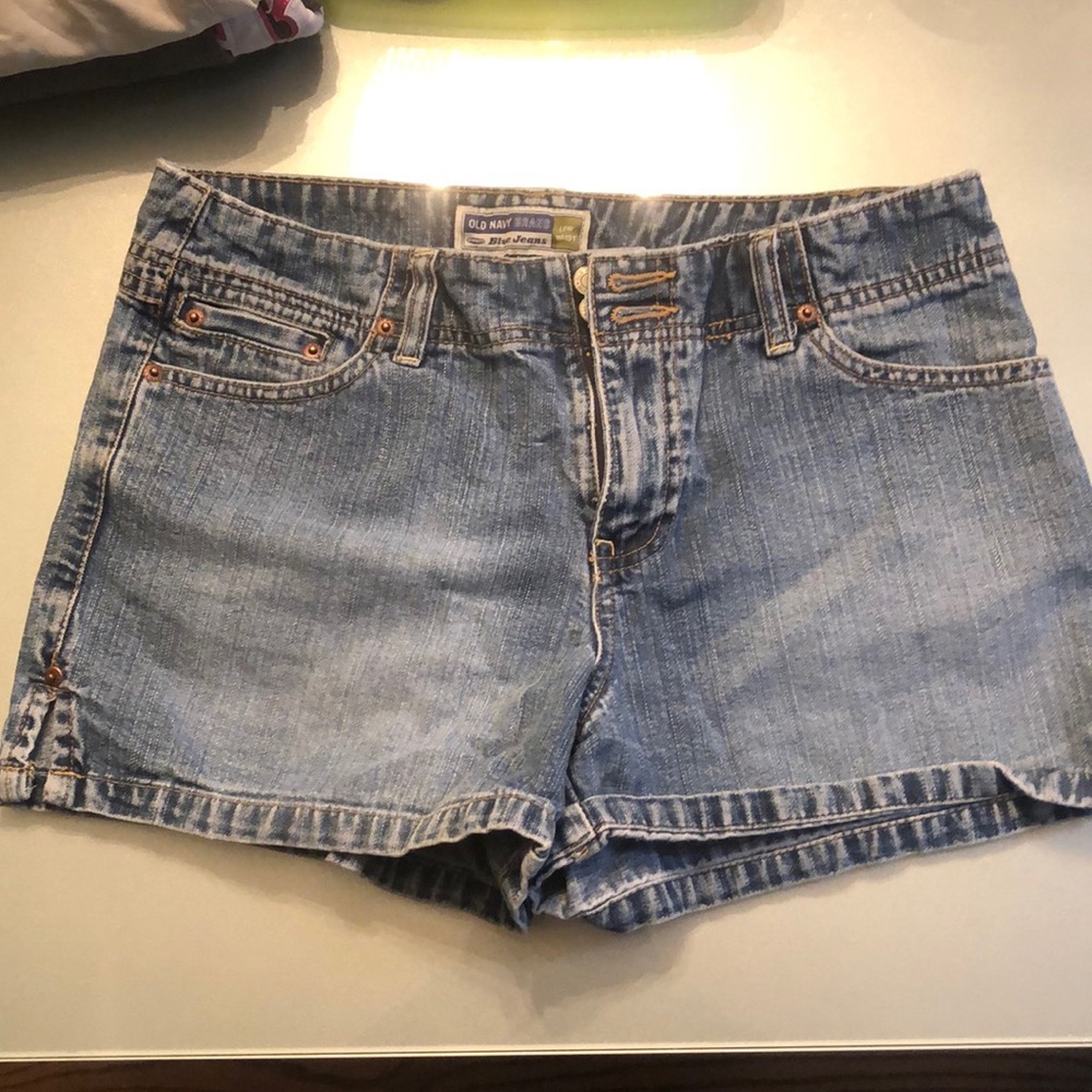 Old Navy Low Waist Bluejean Shorts